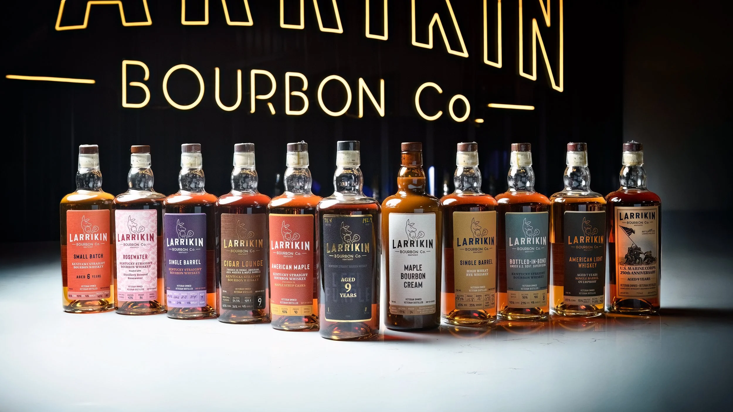 THE LARRIKIN LINEUP — LARRIKIN BOURBON CO.